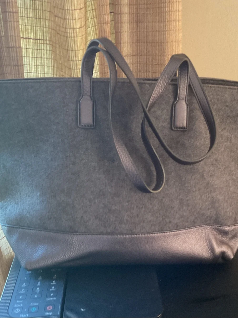 Tory Burch sleek gray